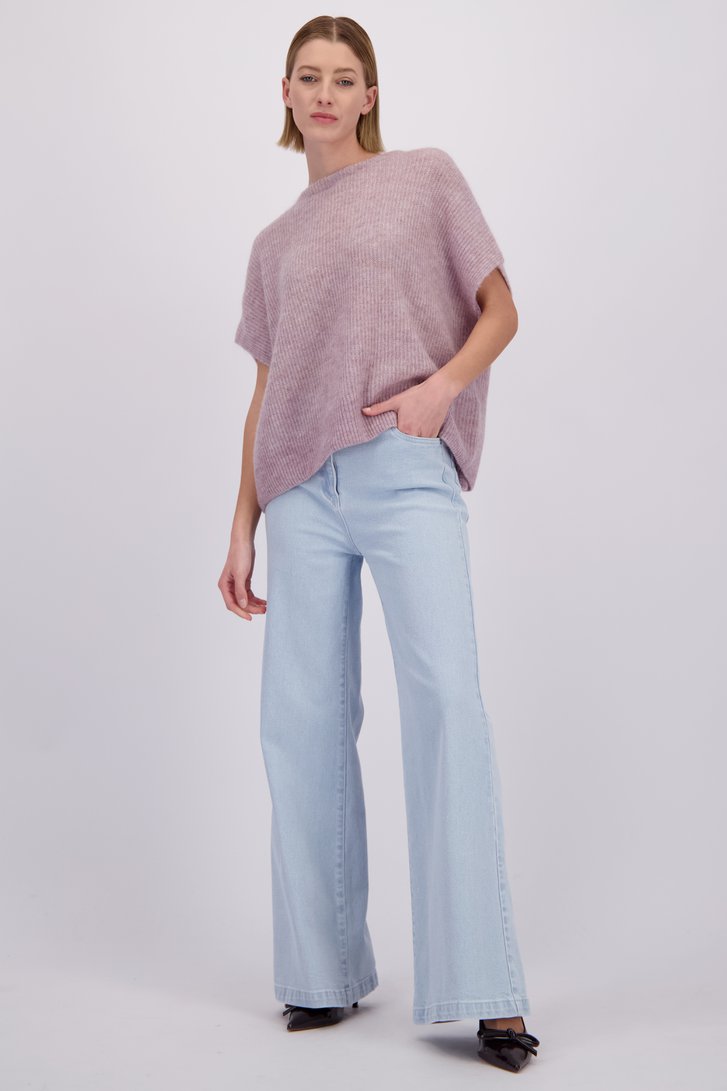 Extra foto 1 van Wijde lichtblauwe jeans  door D'Auvry voor Dames