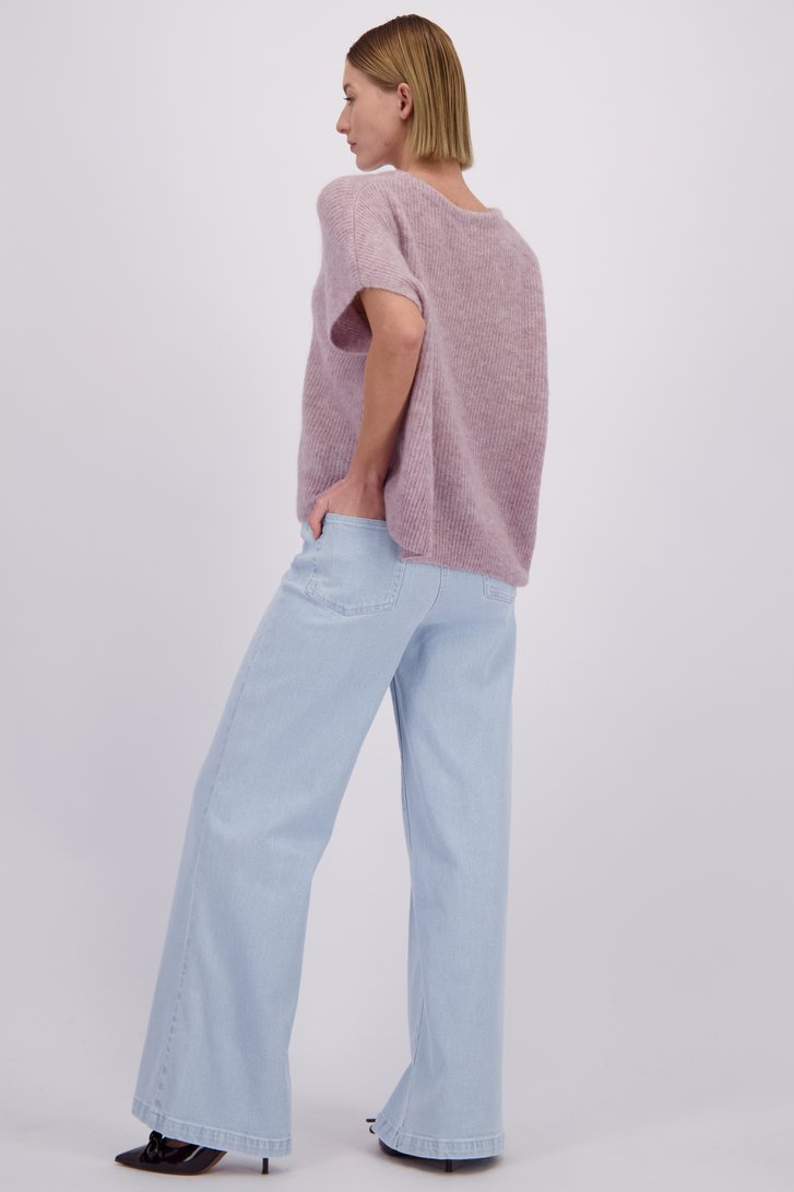 Extra foto 2 van Wijde lichtblauwe jeans  door D'Auvry voor Dames