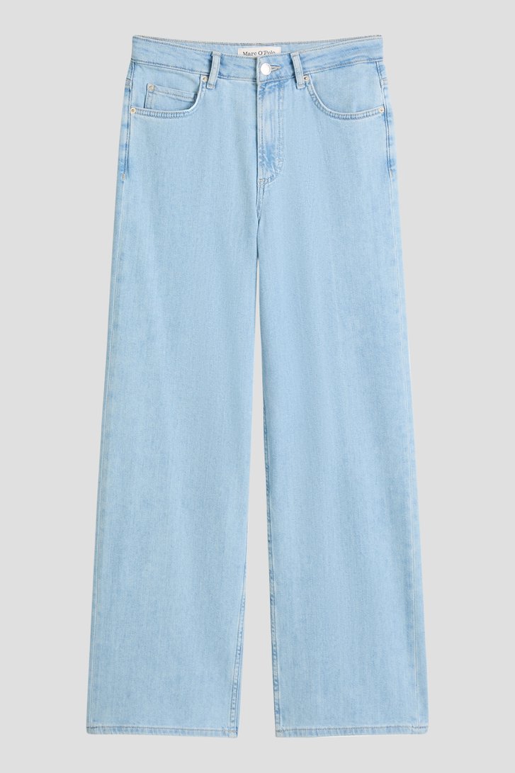 Productfoto 1 van Wijde lichtblauwe jeans  door Marc O'Polo voor Dames
