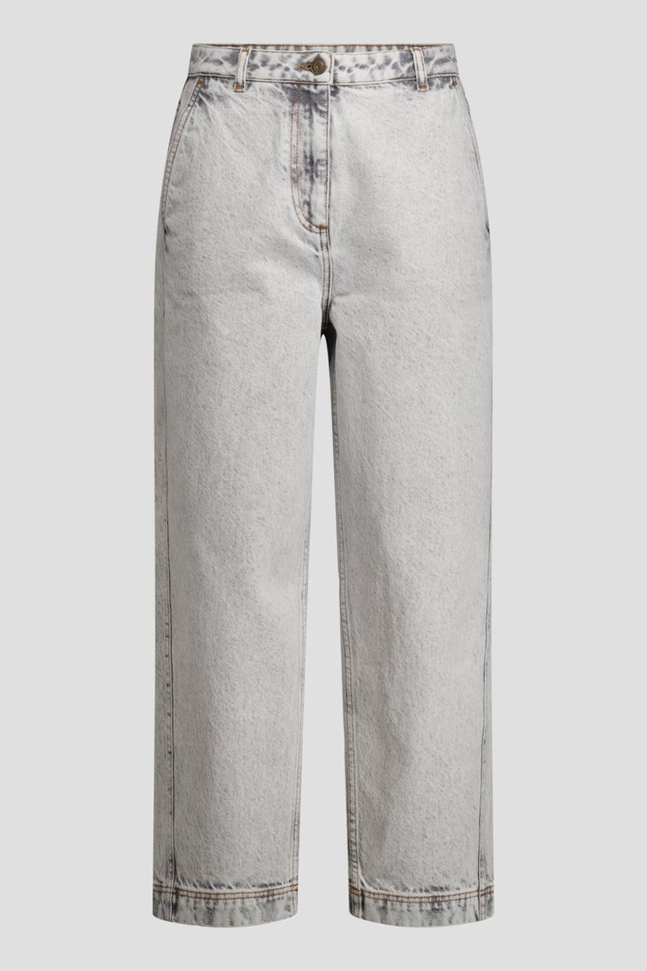 Productfoto 1 van Wijde lichtgrijze jeans door Louise voor Dames