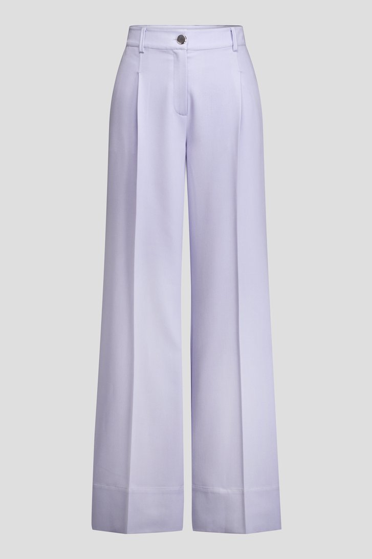 Productfoto 1 van Wijde lila broek door D'Auvry voor Dames
