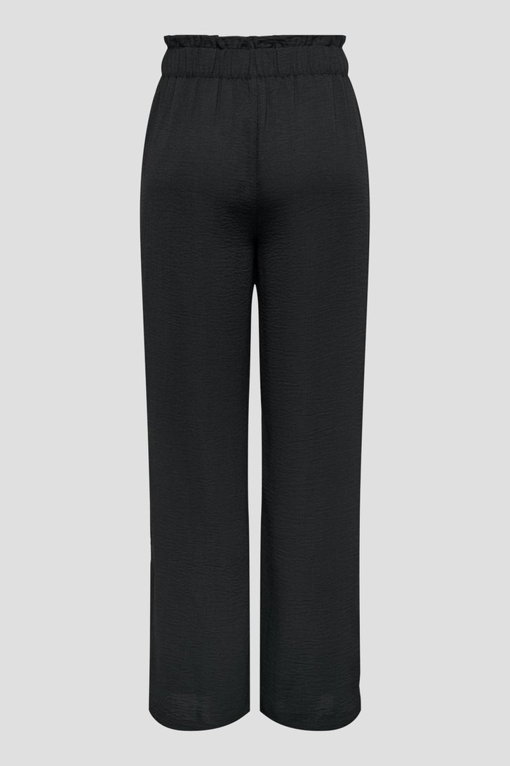 Wijde zwarte broek met elastische taille van JDY voor Dames