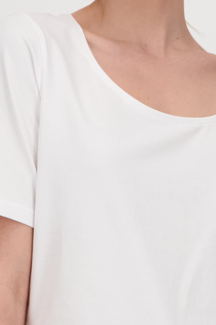 Wit T-shirt van Liberty Island voor Dames