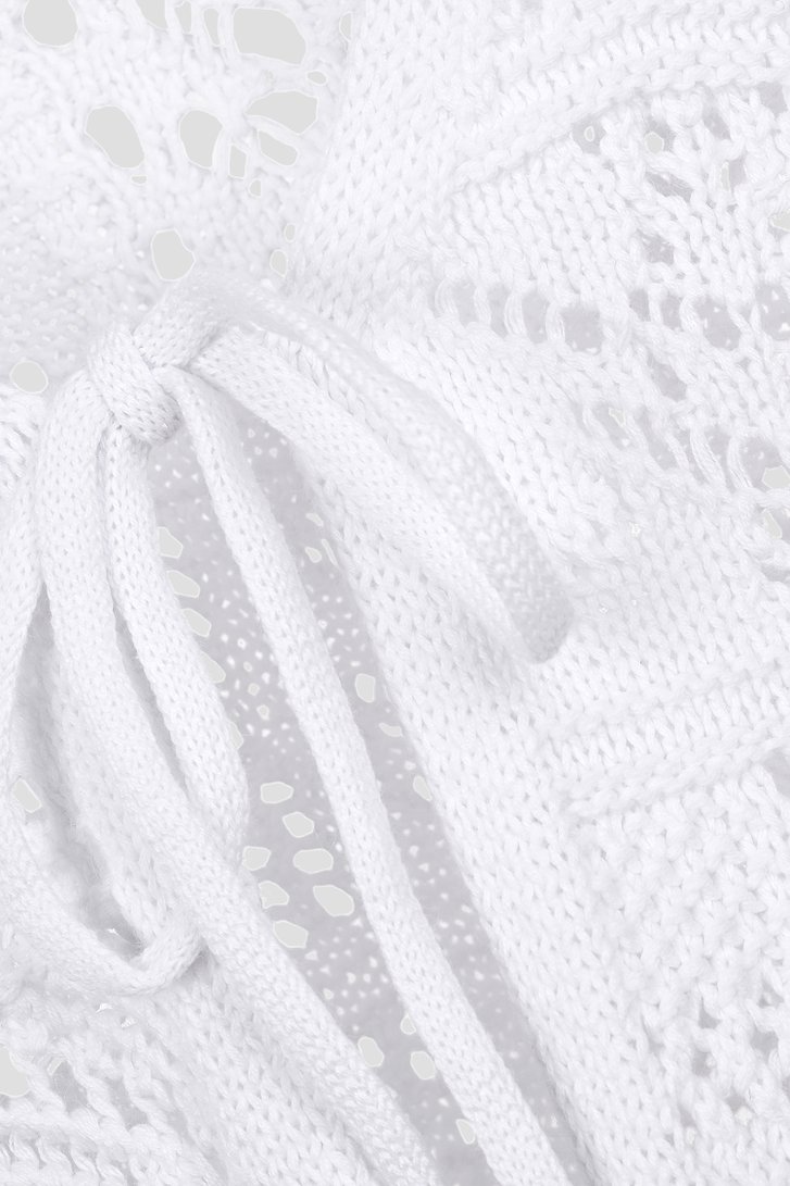 Witte ajour gebreide cardigan van Bicalla voor Dames