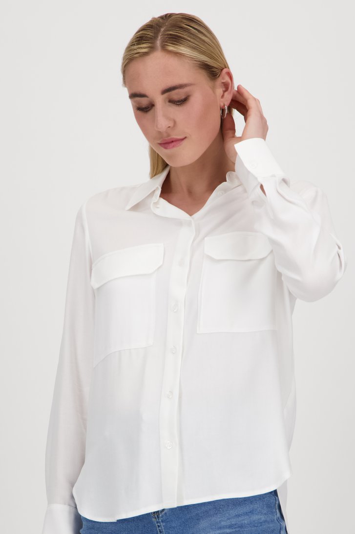 Witte blouse van Opus voor Dames