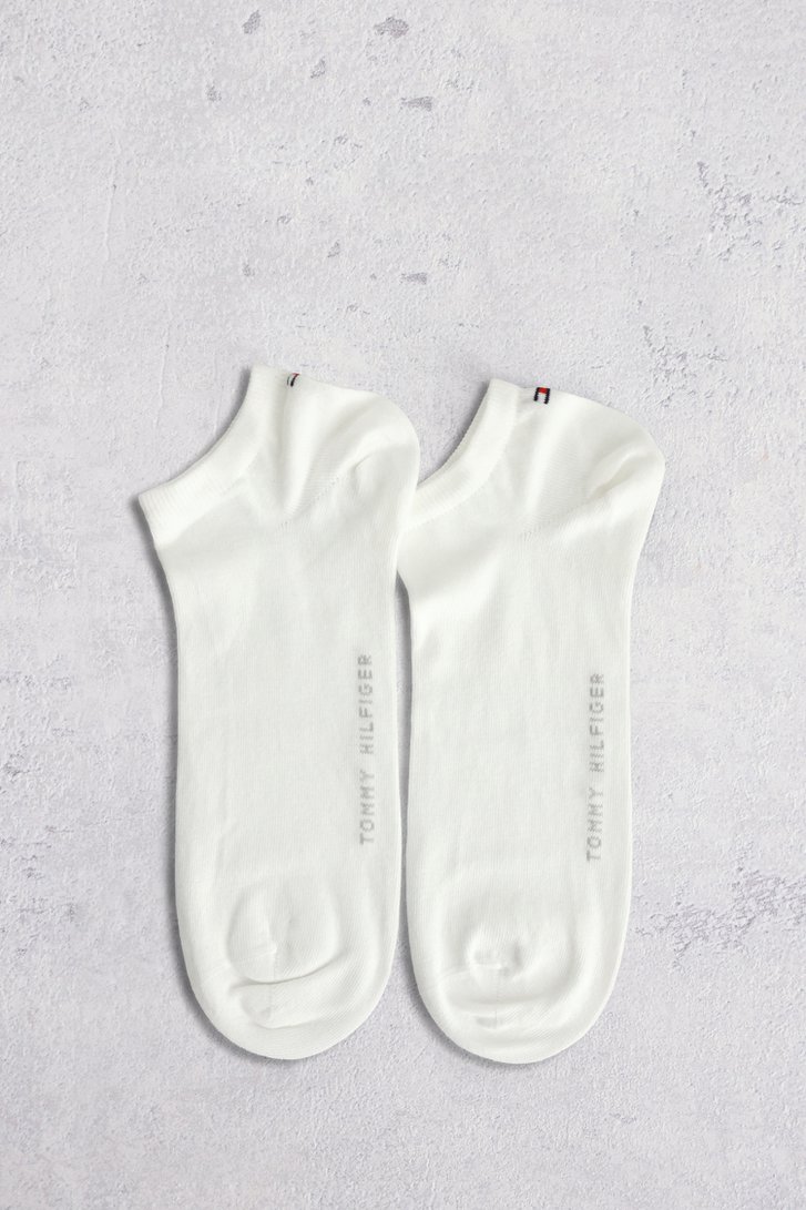 Voorkant van Witte enkelsokken - 2 paar door Tommy Hilfiger voor Heren