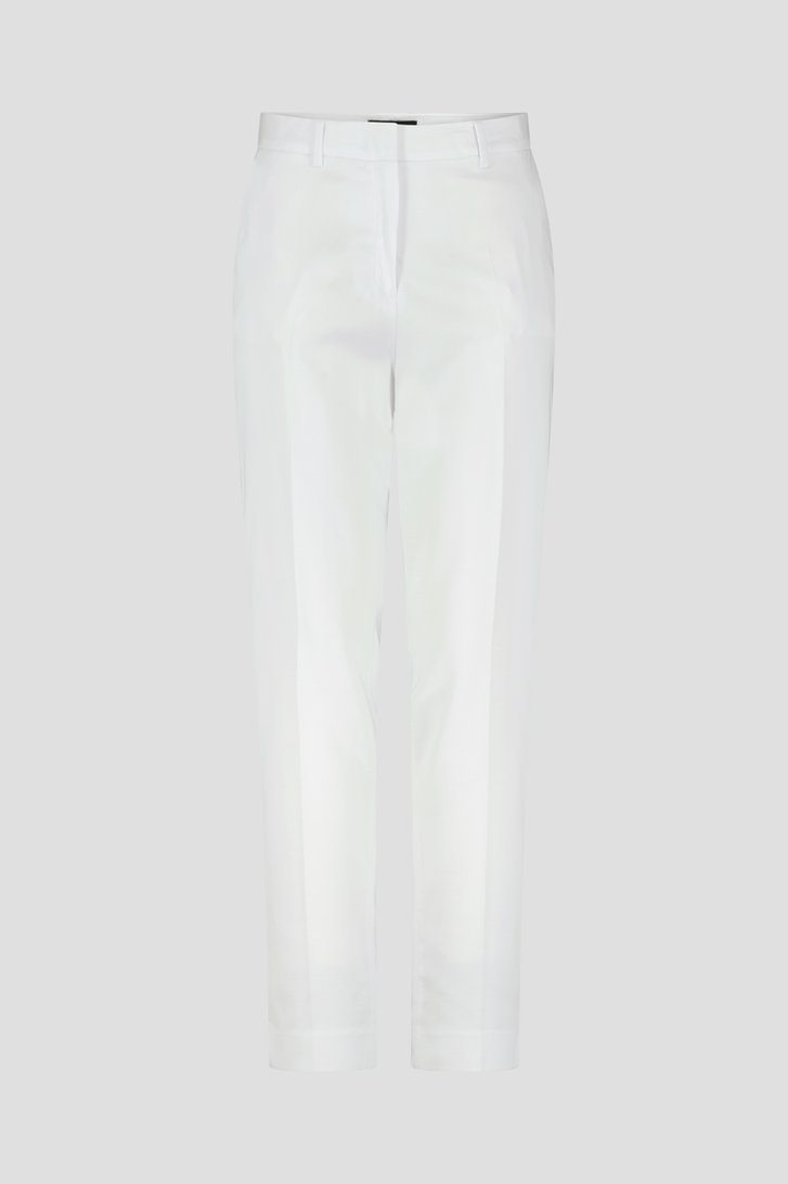 Witte geklede broek - 7/8 lengte van More & More voor Dames
