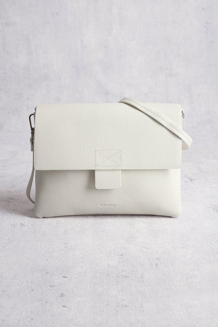 Voorkant van Witte handtas met lederlook door Liberty Island voor Dames