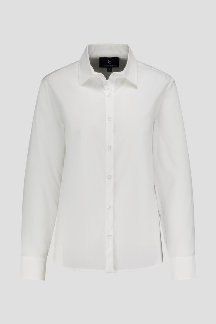 Witte hemdsblouse van AC by Annelien Coorevits voor Dames