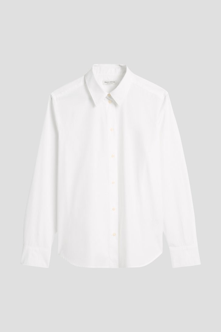 Productfoto 1 van Witte hemdsblouse door Marc O'Polo voor Dames