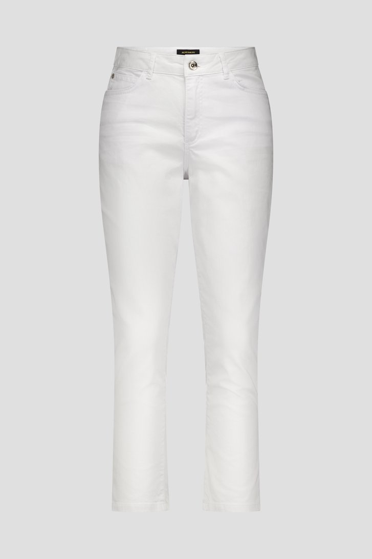 Witte jeans - Slim fit - 7/8 lengte van More & More voor Dames