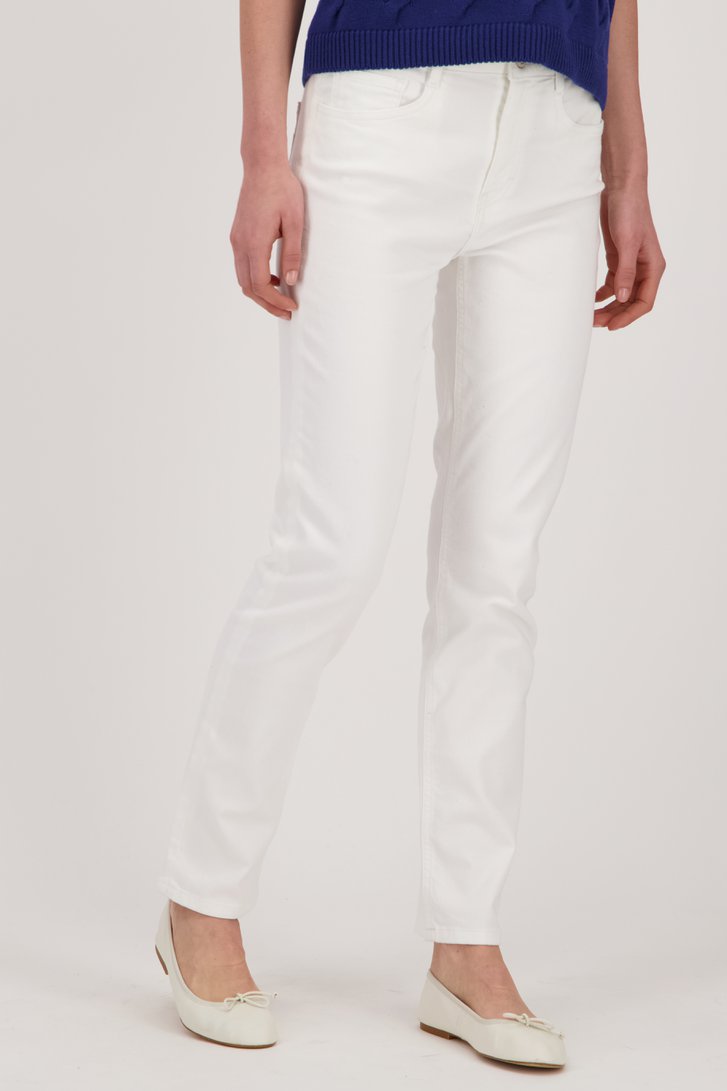 Witte jeans - Tammy - Straight fit van Liberty Island voor Dames