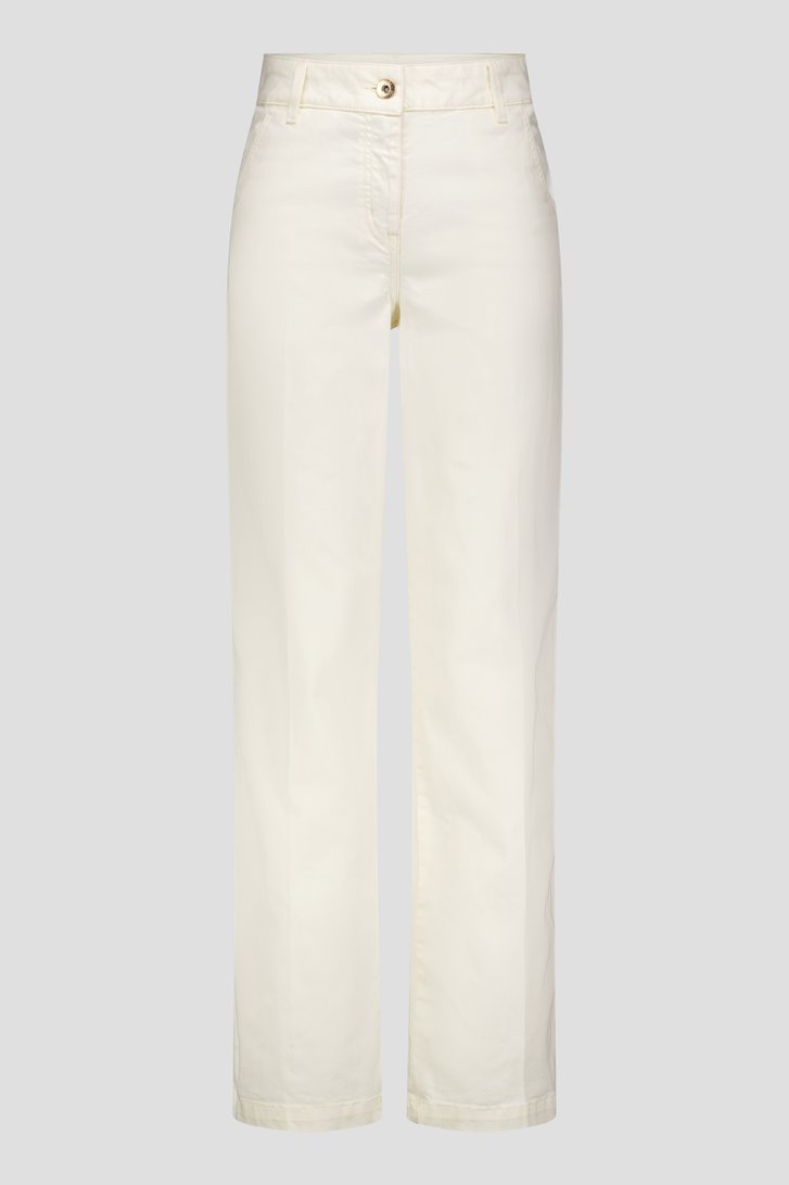 Productfoto 1 van Witte jeansbroek - Straight fit door D'Auvry voor Dames