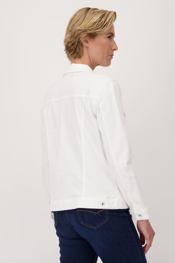 Witte jeansvest van Claude Arielle voor Dames