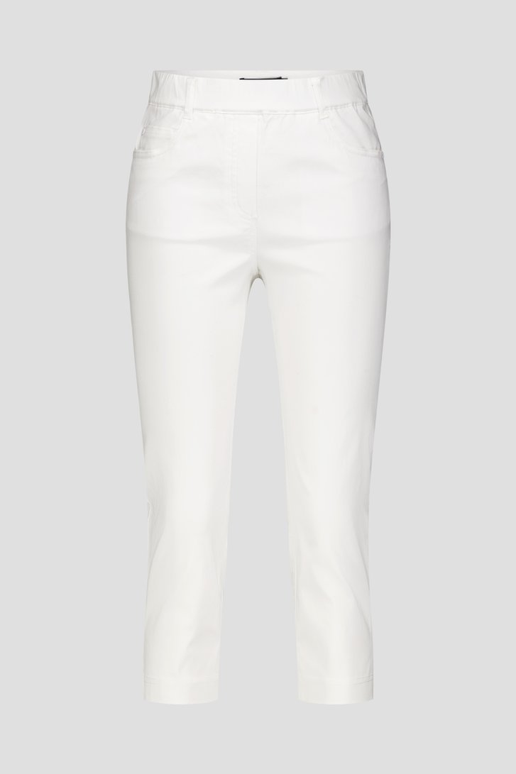 Productfoto 4 van Witte stretchbroek - 3/4 lengte door Claude Arielle voor Dames
