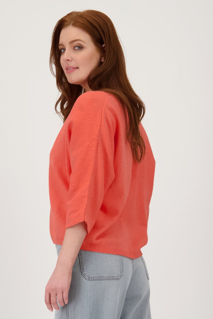 Zachte cardigan in koraal van Libelle voor Dames