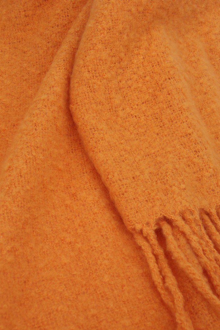Zachte oranje wintersjaal van More & More voor Dames