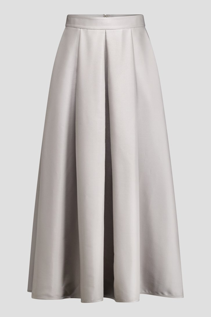 Productfoto 1 van Zilvergrijze lange rok door D'Auvry Studio voor Dames