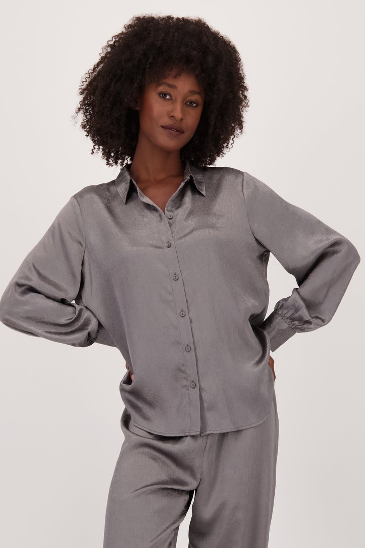 Zilverkleurige blouse van JDY voor Dames