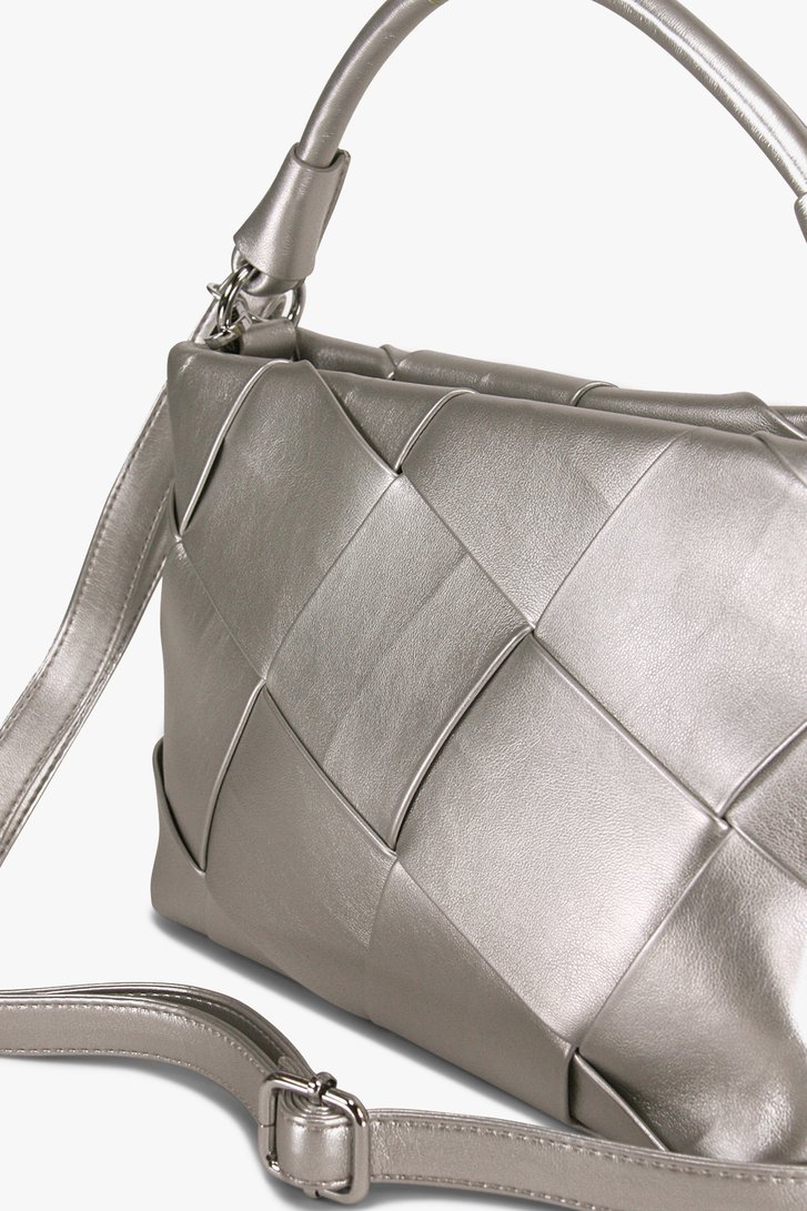 Zilverkleurige handtas van Modeno voor Dames