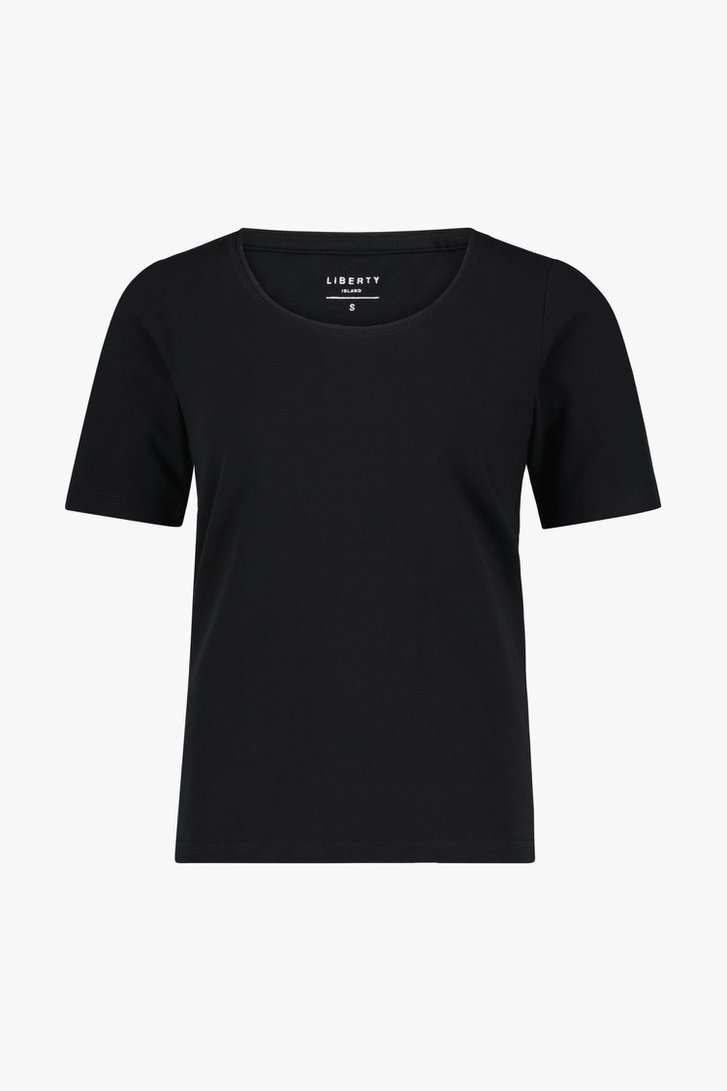 Zwart basic T-shirt