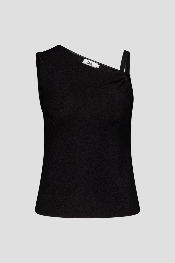 Zwart glitterend topje van Louise voor Dames