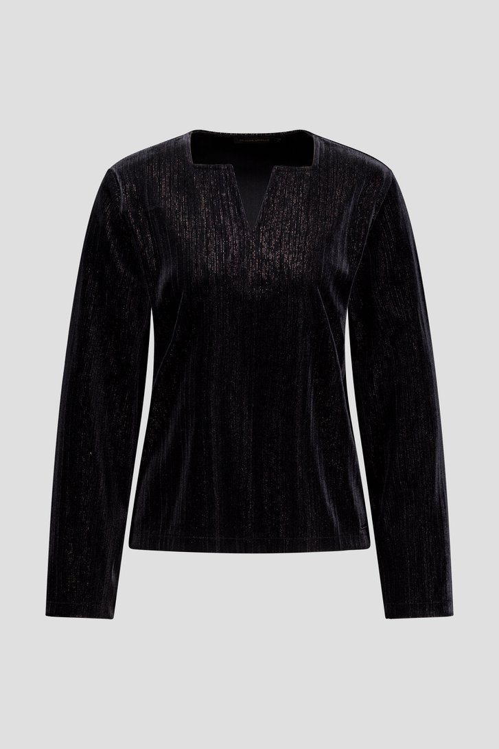 Productfoto 1 van Zwart glitterend truitje door Claude Arielle voor Dames