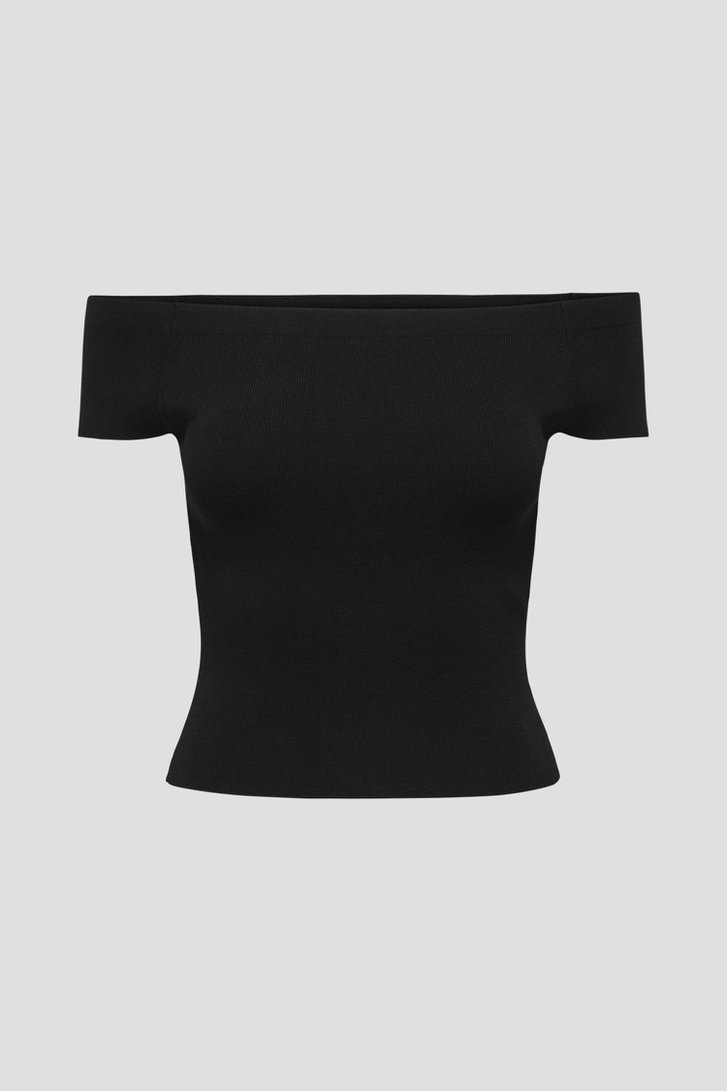 Zwart off-shoulder topje van JDY voor Dames
