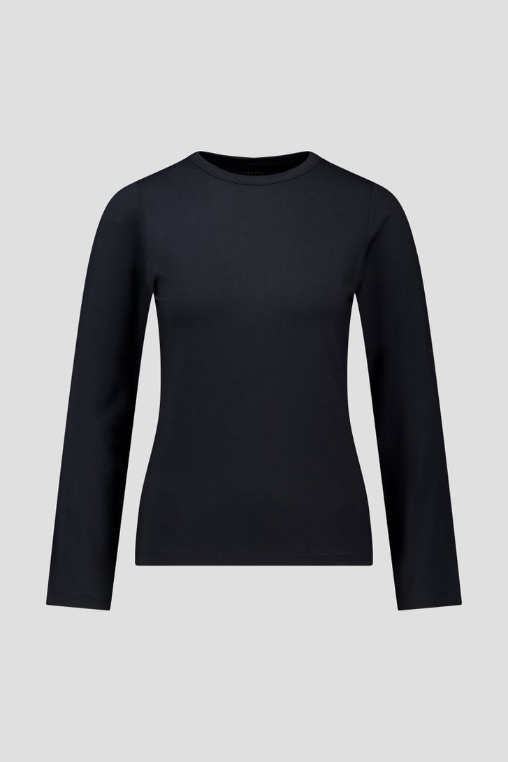Productfoto 1 van Zwart T-shirt met lange mouwen door Liberty Island voor Dames