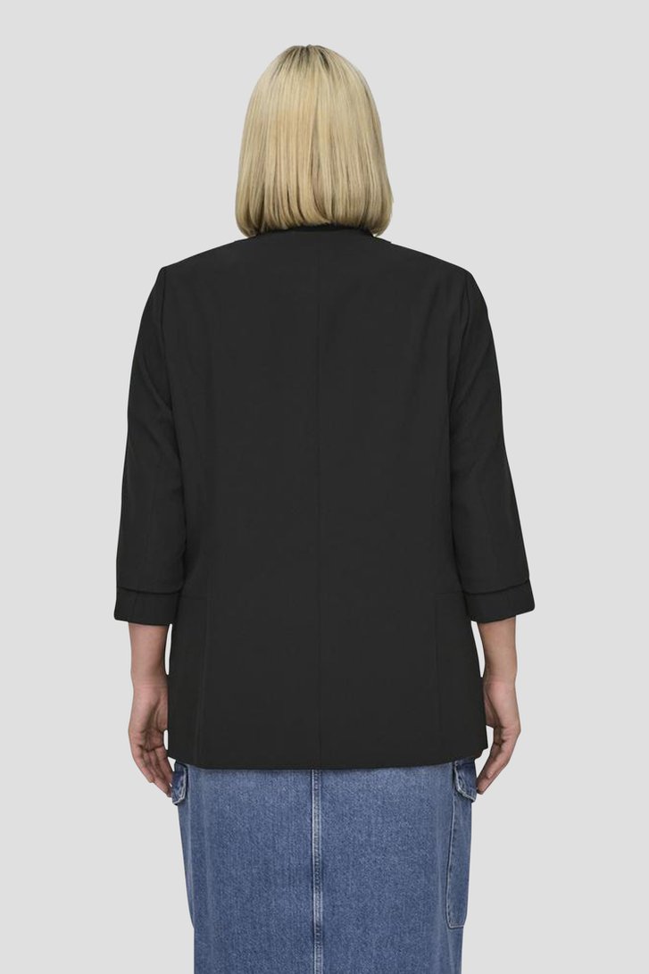 Zwarte blazer  van Only Carmakoma voor Dames