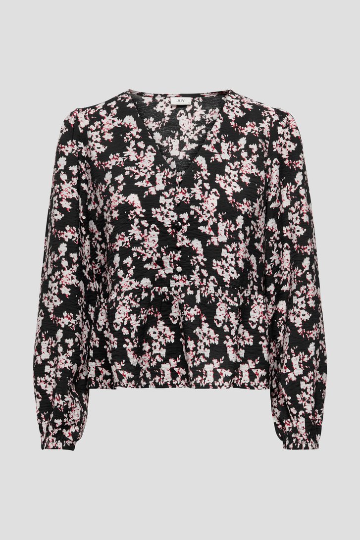 Zwarte blouse met fijne print van JDY voor Dames