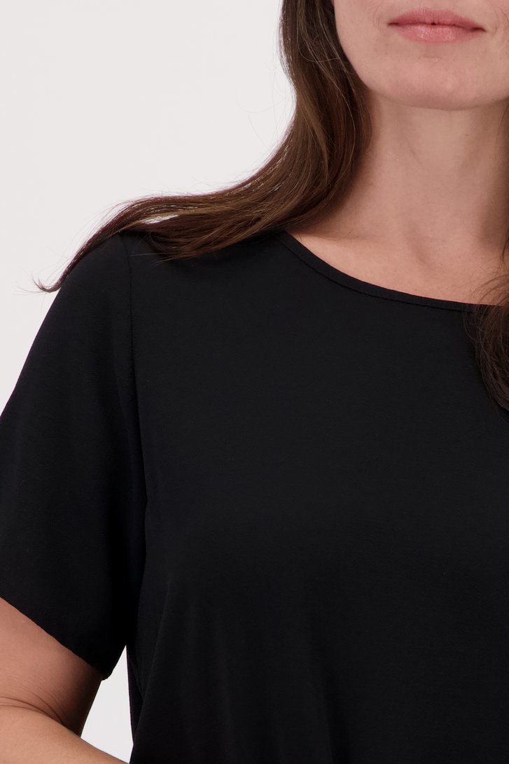 Zwarte blouse  van Only Carmakoma voor Dames