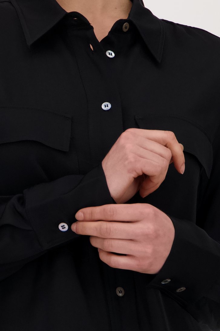 Zwarte blouse van Opus voor Dames