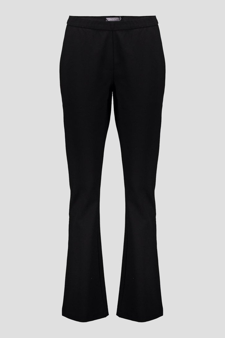 Zwarte broek - Flared fit van Geisha voor Dames
