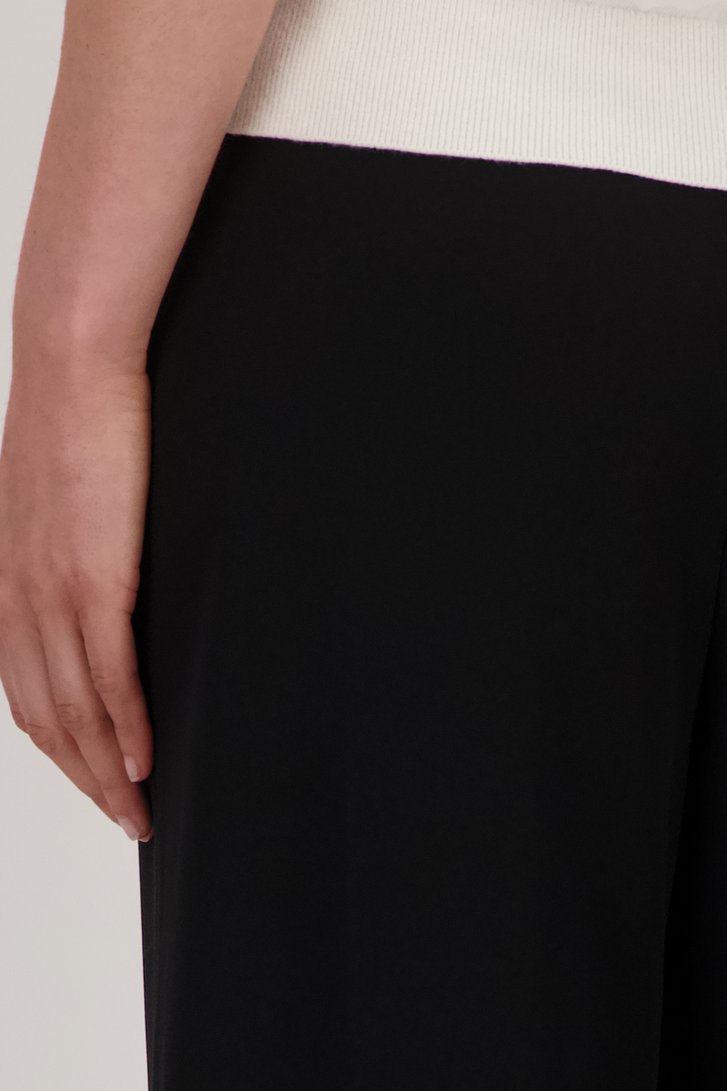 Zwarte culotte met stretch van Liberty Island voor Dames