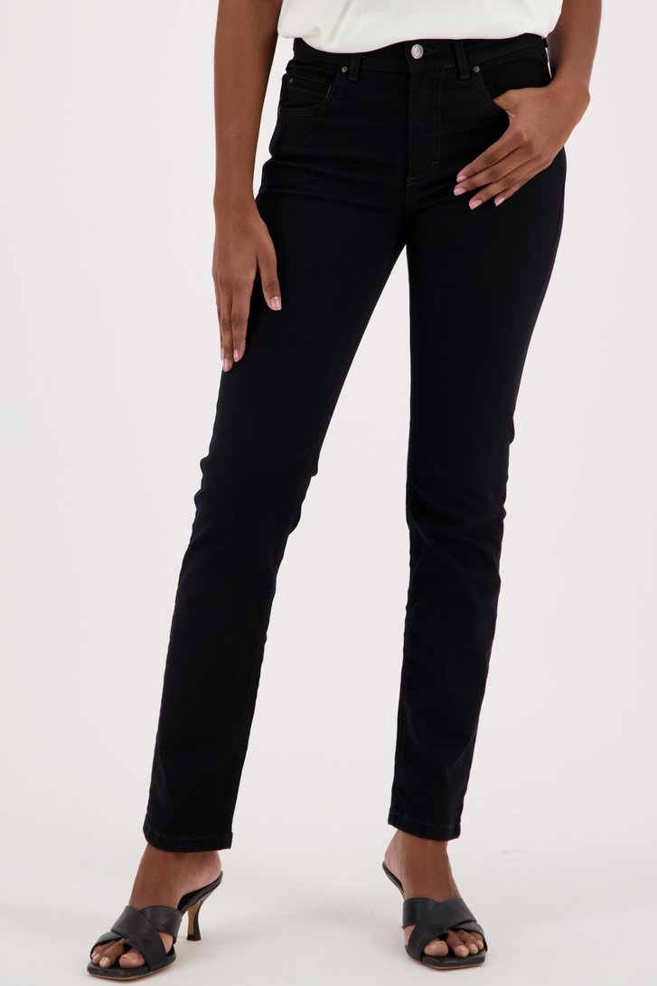 Zwarte jeans - straight fit, Dames, Merk: Angels, Maat: 42