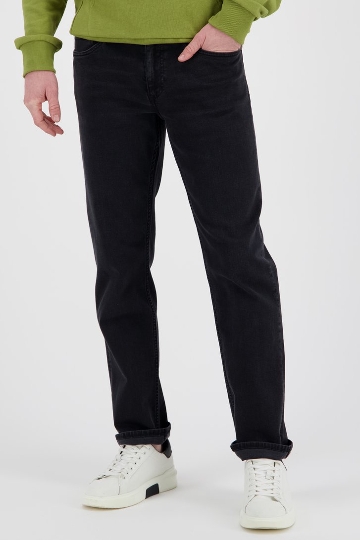 Zwarte jeans - Tom - regular fit - L32 van Liberty Island Denim voor Heren