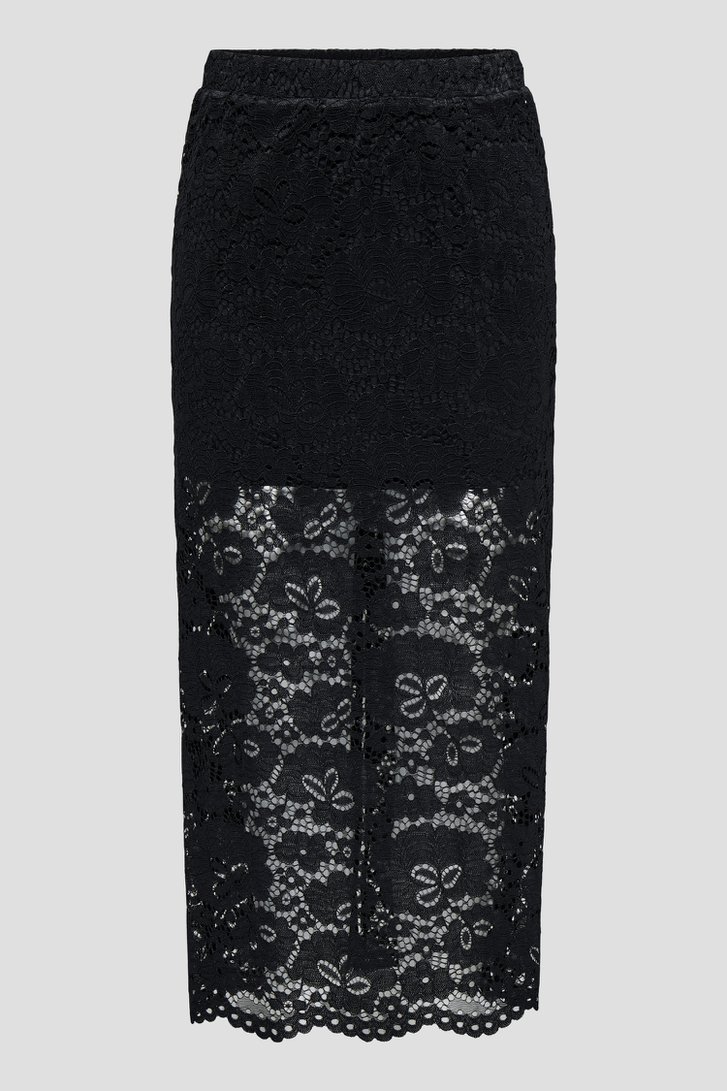 Productfoto 1 van Zwarte kanten rok door JDY voor Dames