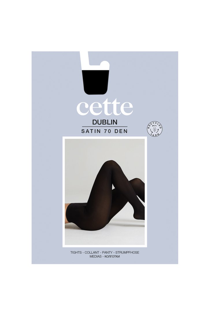 Zwarte panty - 70 den van Cette voor Dames