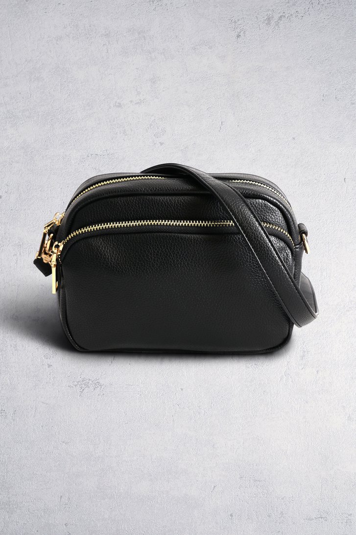 Voorkant van Zwarte schoudertas door Liberty Island voor Dames