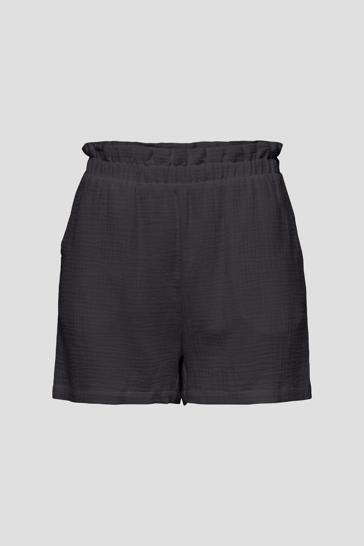 Zwarte short met tetralook van JDY voor Dames