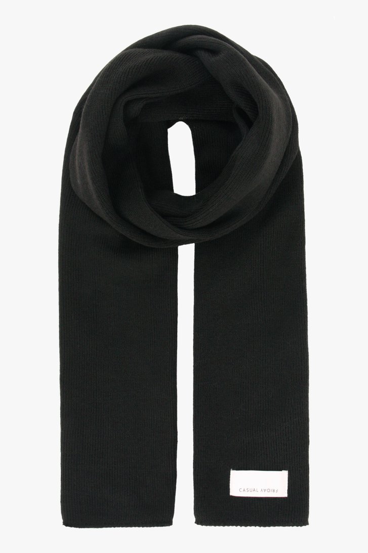 Zwarte sjaal  van Casual Friday voor Heren