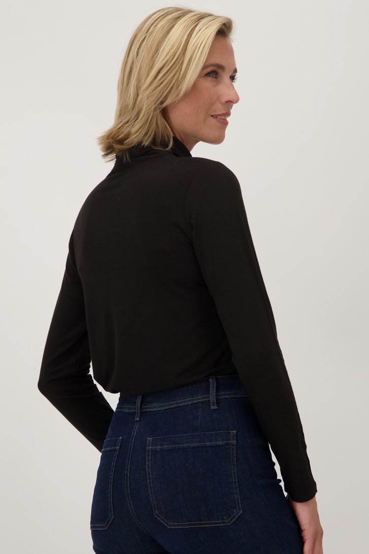 Zwarte souspull met stretch van Liberty Island voor Dames