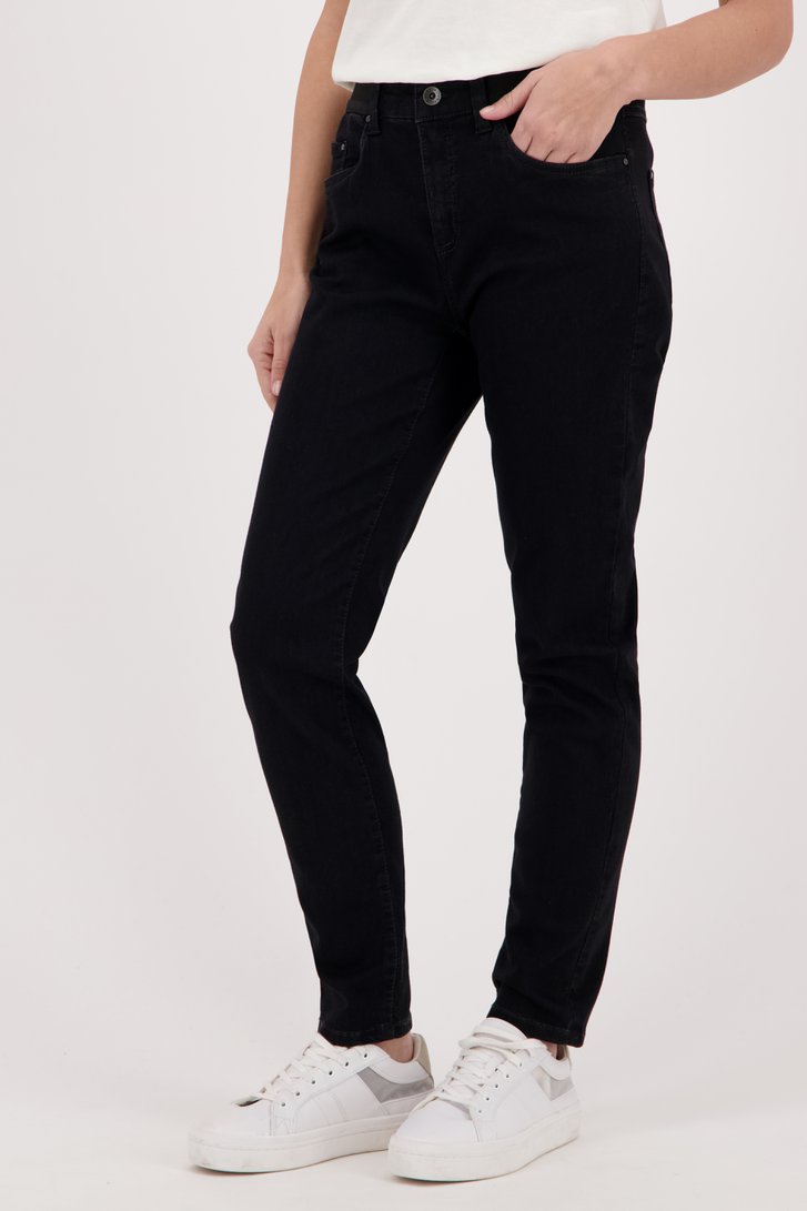 Zwarte stretch jeans - slim fit van Anna Montana voor Dames
