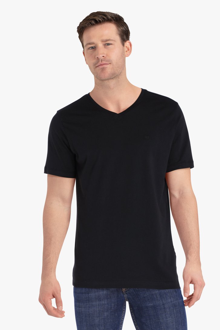 Esprit V-hals shirt zwart elegant Mode Shirts V-hals shirts 