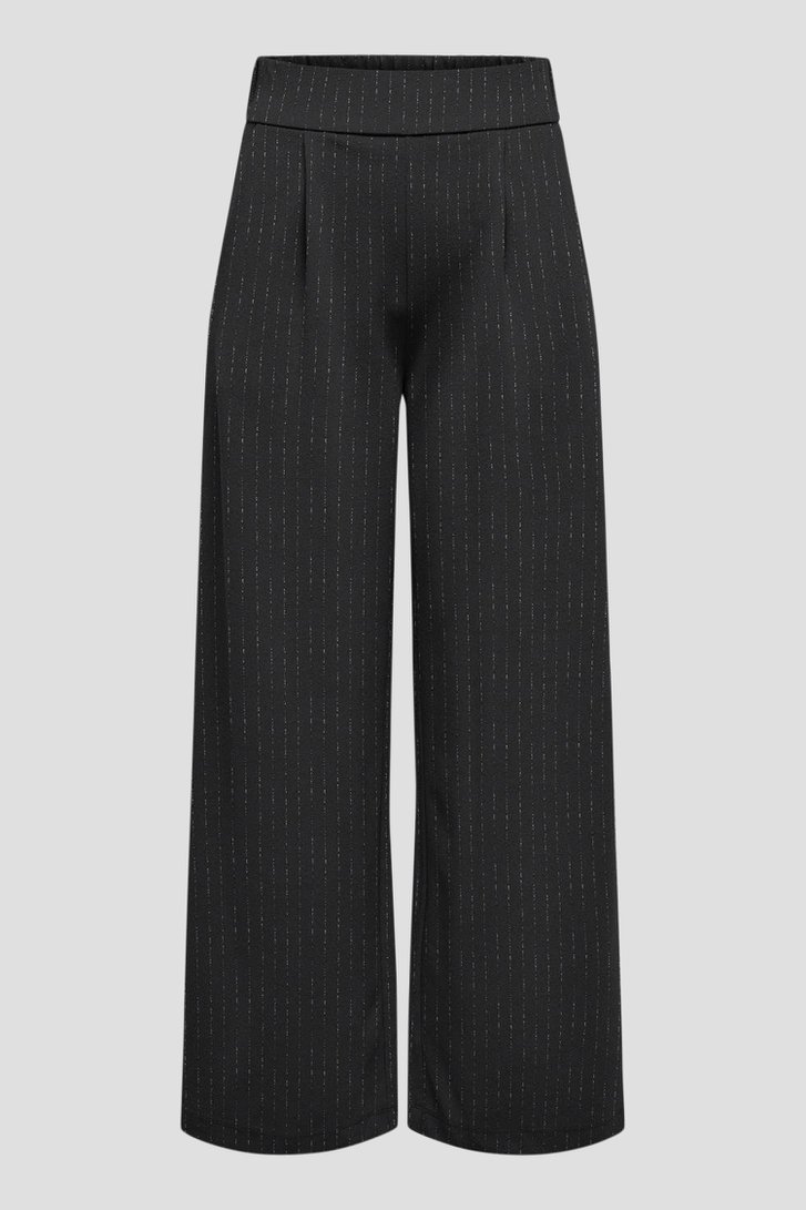 Zwarte wijde broek met glitters van JDY voor Dames