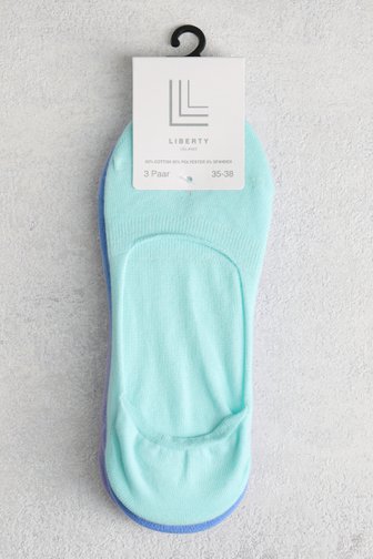 3 paires de chaussettes ballerines de Liberty Island pour Femmes