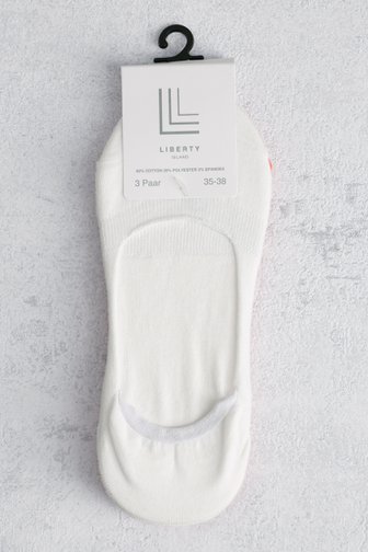 3 paires de chaussettes ballerines de Liberty Island pour Femmes