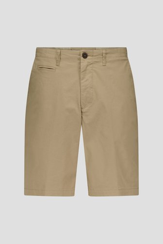 Voorkant van Beige bermuda door Dansaert Blue voor Heren