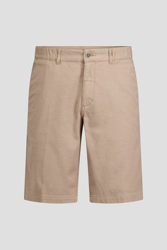Voorkant van Beige bermuda met elastische taille door Dansaert Blue voor Heren
